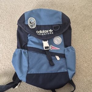 Adidas Adventure Navy and Blue Backpack